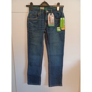 Boys Size 10 Reg (25x26) Levi's 511 Slim Blue Jeans Pants Adjustable Waistband